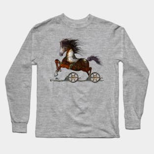 Wonderful steampunk horse Long Sleeve T-Shirt